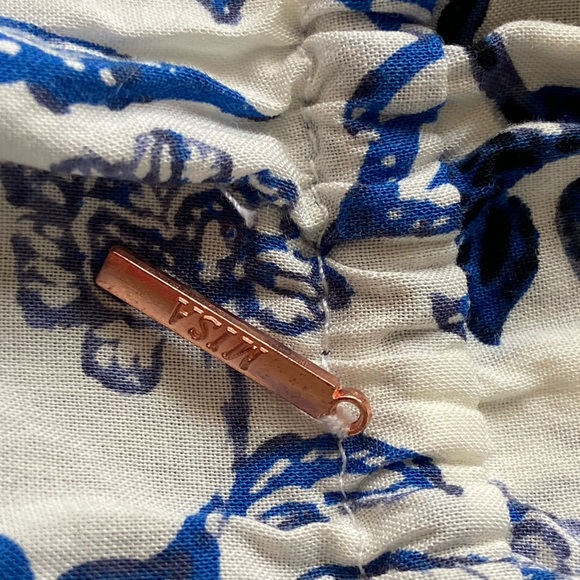 50% OFF SALE Misa Los Angeles Floral Long Sleeve Mini Dress - Picture 8 of 10